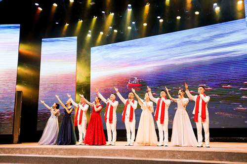 永利yl65335集团庆祝新中国建设70周年职工朗诵角逐乐成举行