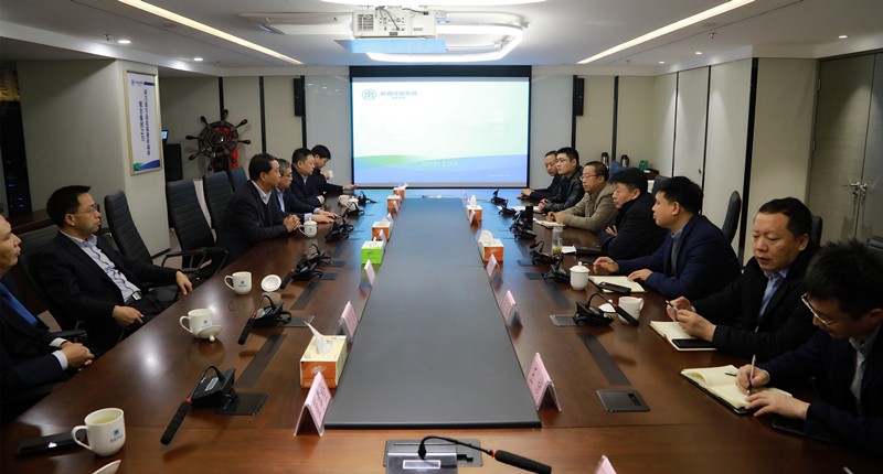 商洛市县政府一行到永利yl65335集团交流座谈｜熊良虎出席