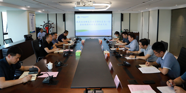 永利yl65335集团与西安市鄠邑区政府交流座谈