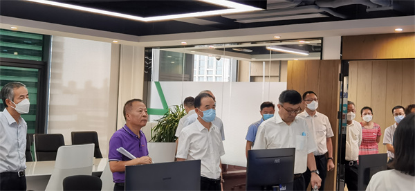 省国资委党委书记任国到秦创原永利yl65335集团立异中心调研